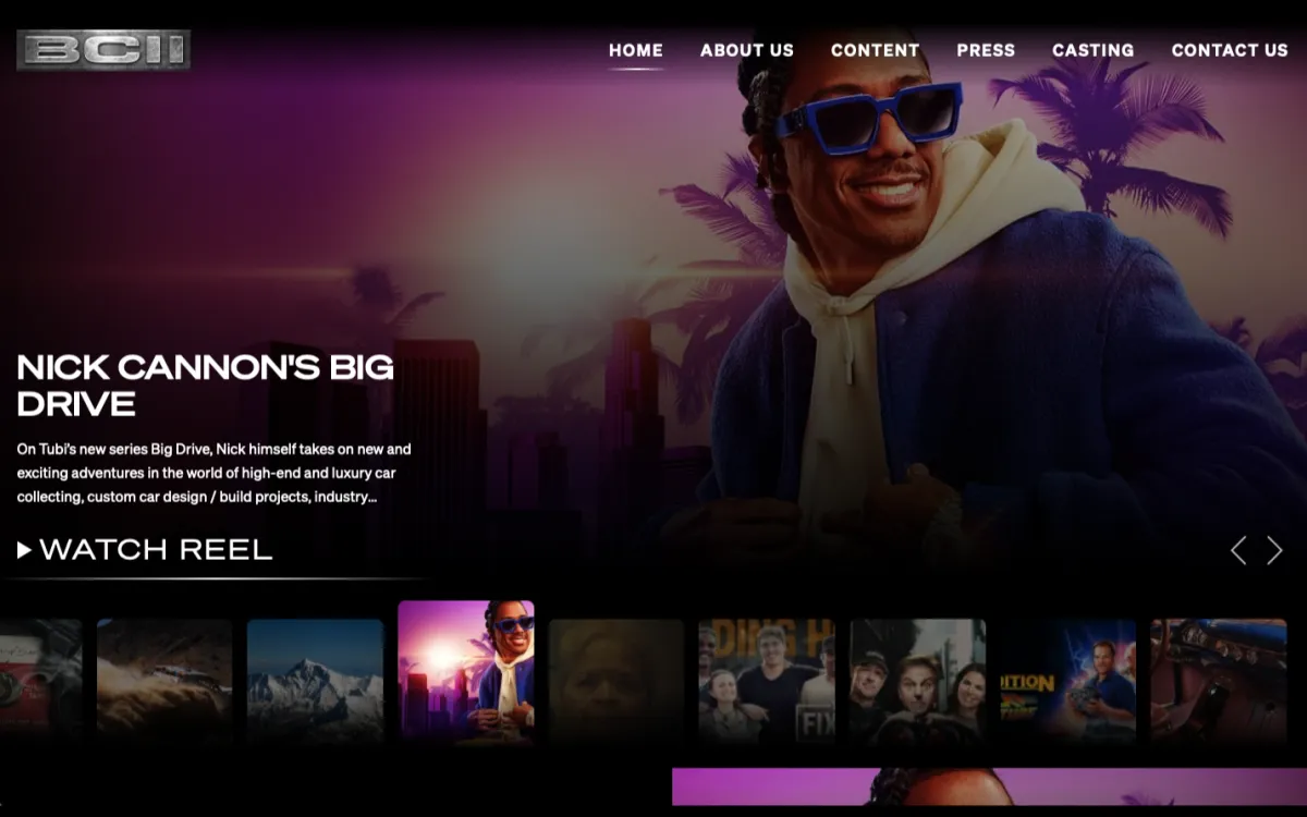 The BCII website